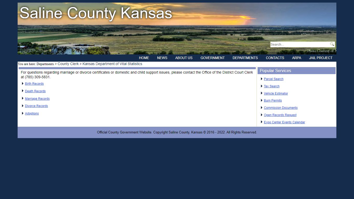 Saline County Kansas > Departments > County Clerk > Kansas ...